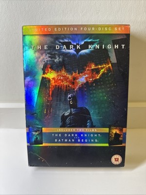 Batman Limited Edition 4 Disc, The Dark Knight And Batman Begins English