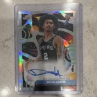 Topps 2026 Cosmic Chrome Dylan Harper Autograph Rookie Variation Spurs Card