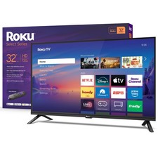 Roku Smart TV 2026, 32Inch Select Series 720p HD, Voice Remote