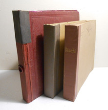 RACCOGLITORI ALBUM n° 3 (x 12 ) DISCHI 78 GIRI per GRAMMOFONO diam. 25 e 30 cm.