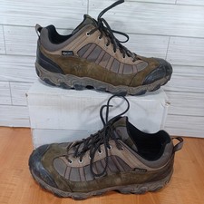 Oboz Firebrand II Shoes Mens Size 12 Brown B-Dry Waterproof Hiking Trail Outdoor