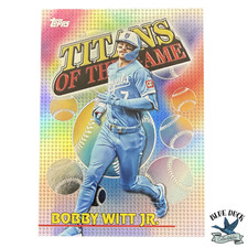 2026 Series 1 Topps - Bobby Witt Jr. - Titans Of The Game - #TOG-16 - Royals