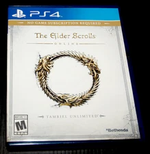 PLAYSTATION 4 PS4 ELDER SCROLLS ONLINE CIB AUTHENTIC TESTED COMPLETE RPG ESO