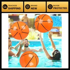 Inflatable PVC Beach Ball Set - Football, Basketball Pool Party Toy, 14x10cm