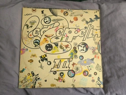 Led Zeppelin III (1970) - Rare Double "Do What Thou Wilt" Inscription
