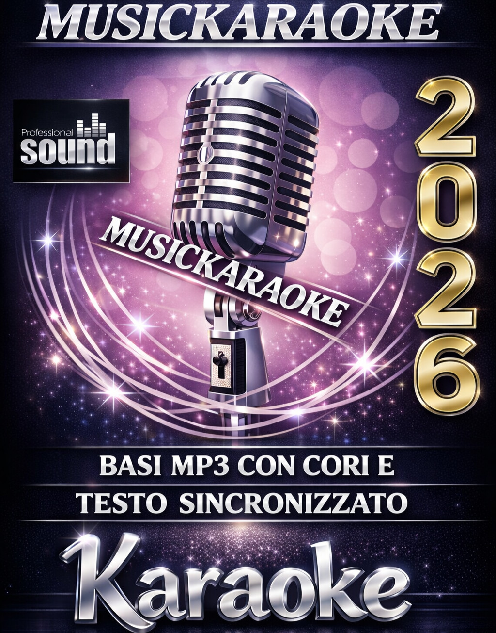 + BASI KARAOKE MP3 + SOFTWARE + 23.000 basi Raccolta COMPLETA 2026 no midi