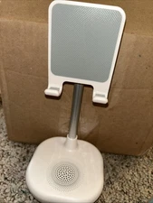 Acuvar Wireless Speaker Tablet And Smartphone Stand With Speaker 