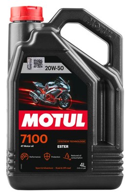 Motoröl 4L Motul 7100 20W-50 kompatibel mit Harley Davidson Electra Glide 1923