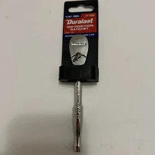 Duralast 51-002 Ratchet 1/4” Drive 100 Position Ratchet