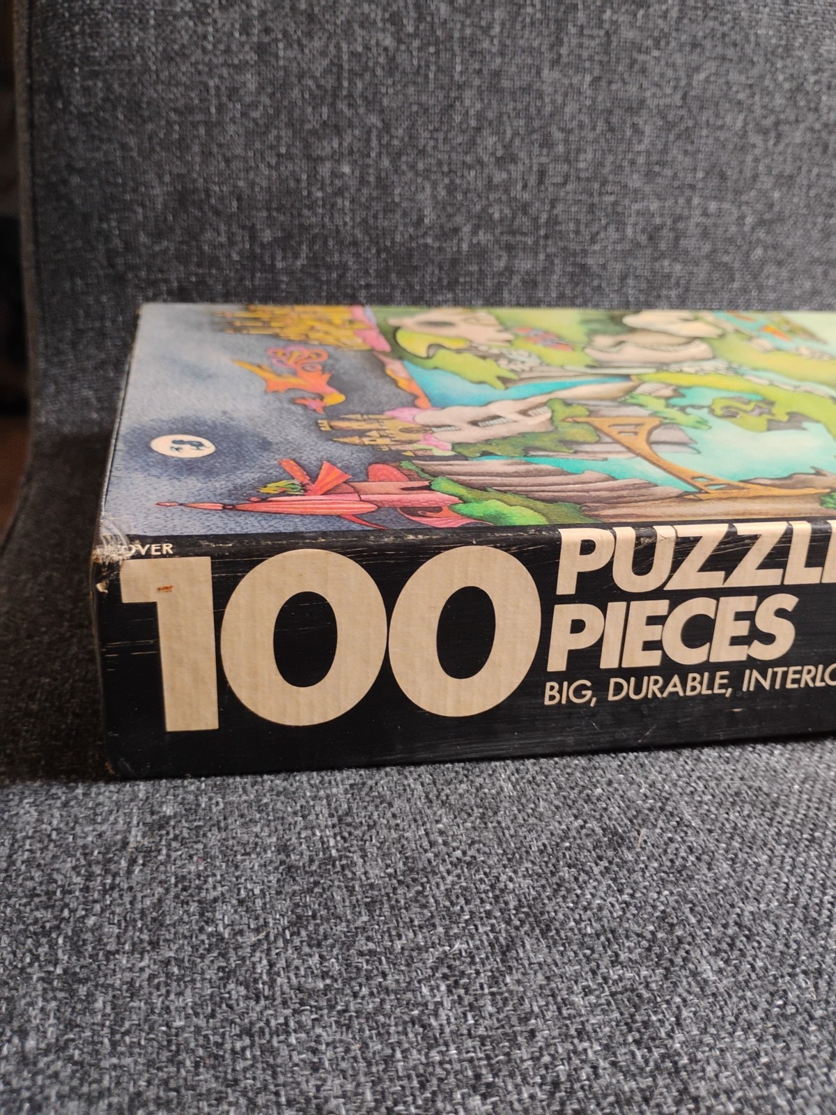 Vintage Dreamland Joyce Culkin The Underground JigSaw Puzzle 1973 International 