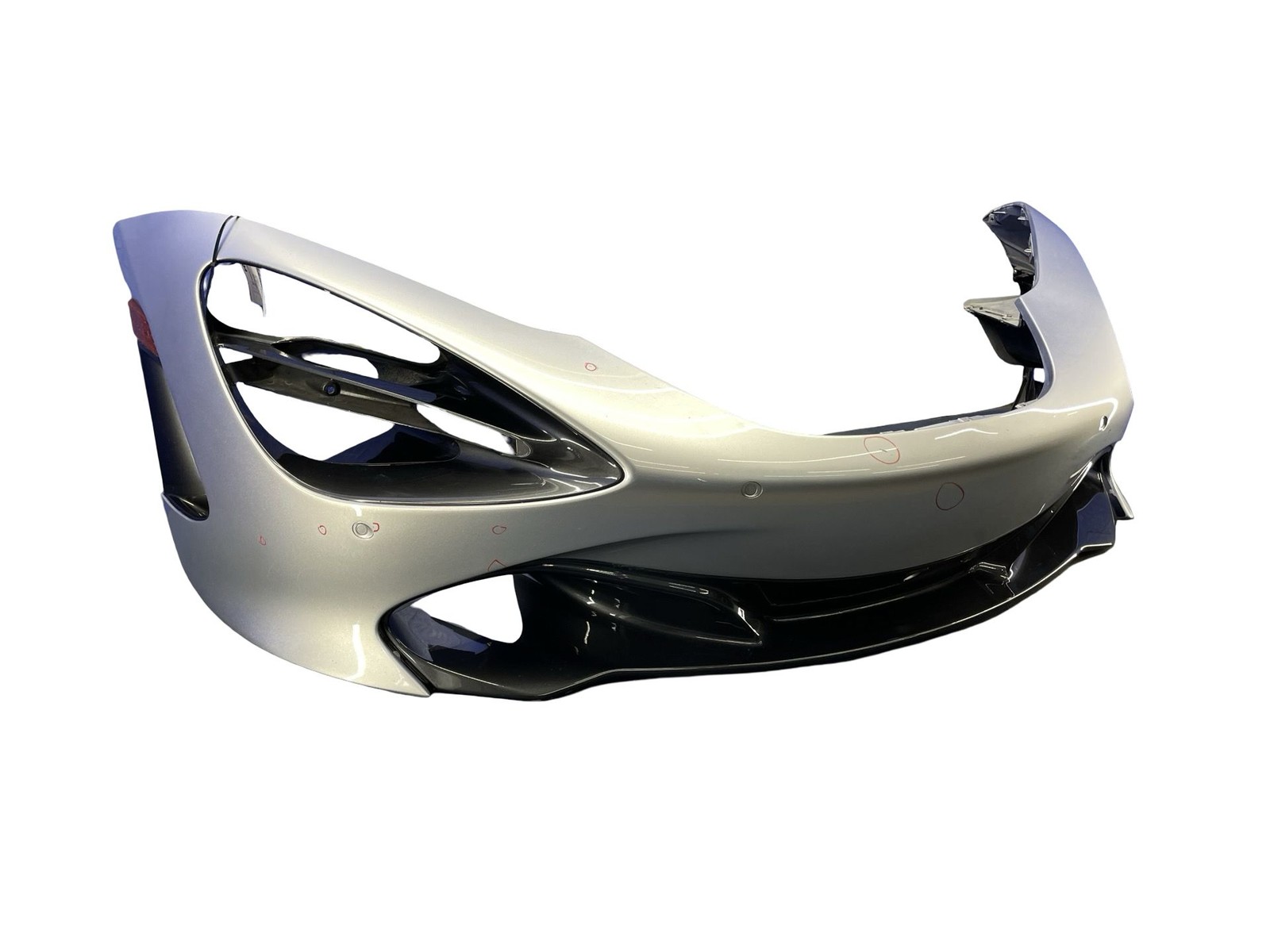2018-2023 MCLAREN 720S OEM *300 SHIPPING* FRONT BUMPER COVER ASSEMBLY SILVER