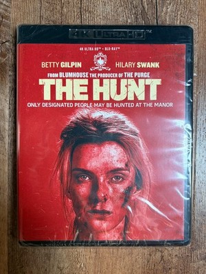 The Hunt (4K UHD + Blu-ray, 2020, Region Free) *BRAND NEW/SEALED*