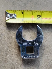 Snap-On Tools FC24A  3/8" Drive 3/4" Crowfoot Socket USA