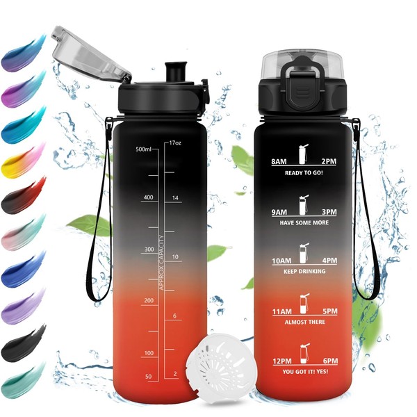 Trinkflasche Kinder 500Ml Auslaufsicher KohlensäUre Mit-image