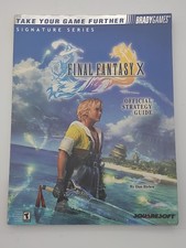 PlayStation 2 Final Fantasy X Official Strategy Guide With Poster BradyGames PS2