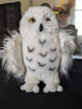 Douglas Wizard Snowy Owl Plush Stuffed Animal Toy 8" White Hedwig Child Cuddle