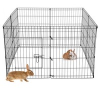 Freilaufgehege Tiergehege Tierlaufstall Gehege Auslauf FüR Kleintiere 124X76 Cm