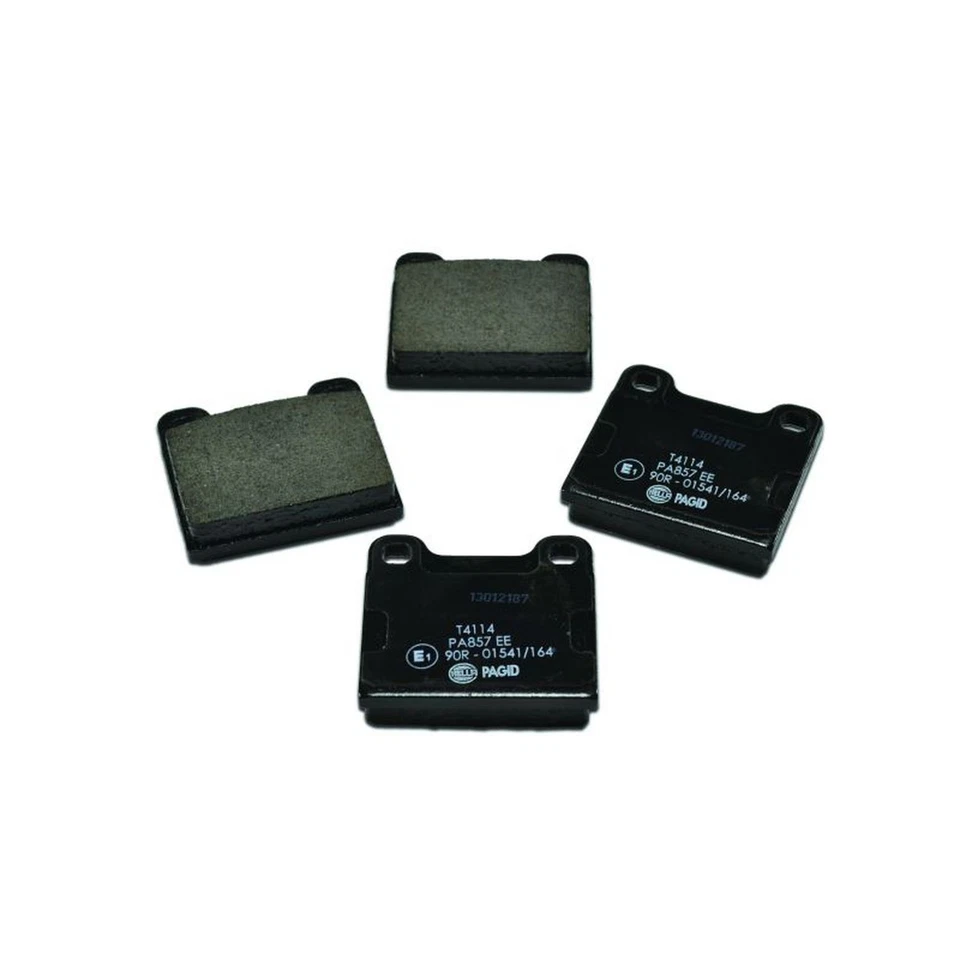 Juego de pastillas de freno de disco Hella Pagid 355017441 para modelos selectos de Mercedes-Benz 75-91 Foto 2 de 4