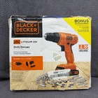 BLACK+DECKER LD120VA 20V MAX Lithium Drill Driver Kit w Battery Charger — photo 1