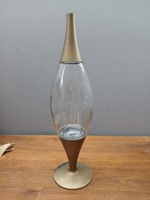 Vintage MCM Early Space Age Liquor Bottle D-10 Atomic Sputnik rocket decanter