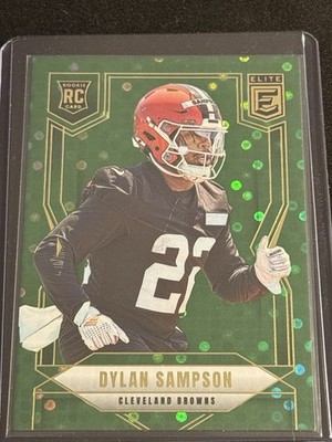 2025 Panini Donruss Elite - Rookies Dylan Sampson #174 Green Disco (RC)