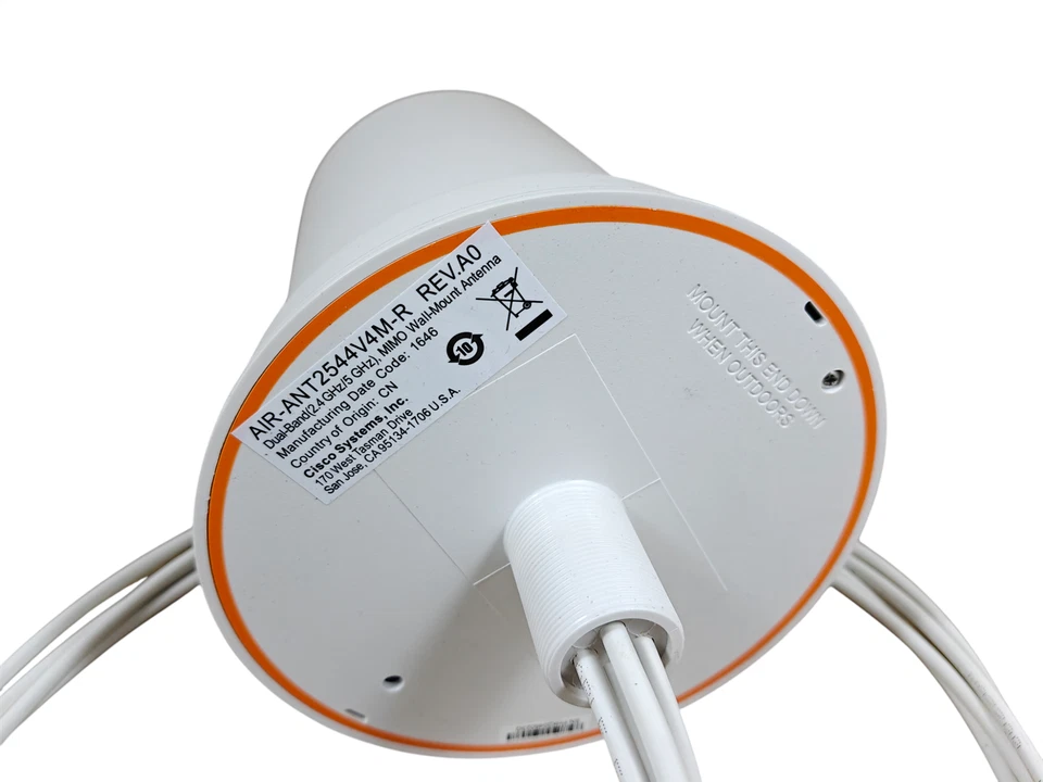 Cisco Aironet 4dBi 2.4/5GHz MIMO Omnidirectional Wi-Fi Antenna AIR-ANT2544V4M-R - Image 3 of 3