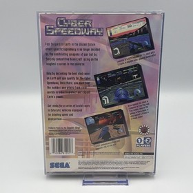 Cyber Speedway (Sega Saturn, 1995) Complete w/ Reg Card | Refurbished 🔥