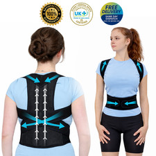 Neoprene Posture Corrector Back & Shoulder Support Brace for Men and Women