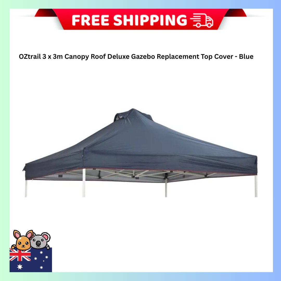 OZtrail x 3m Canopy Roof Deluxe Gazebo Replacement Top Cover