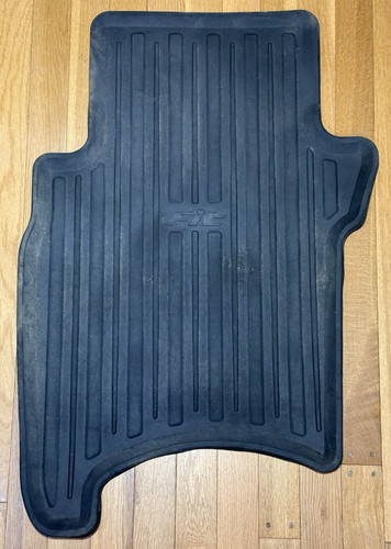 2007-2008 Honda Fit Floor Mat Black Rubber DRIVERS REAR OEM All Weather