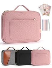 Bible Cover Case for Women, Bible Study Supplies, Bible Large Size Pink