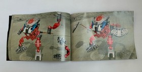 LEGO Bionicle Tahnok Kal 8574 Instruction Manual Only