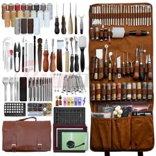 588-Piece Professional Leather Crafting Kit for Enthusiasts  Artisans