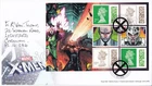 GB FDC FIRST DAY COVER 2023 PRESTIGE STAMP BOOKLET DY46 MARVEL X-MEN PANE 5