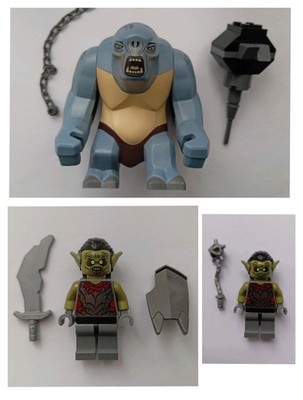 Lego  Herr der Ringe Cave Troll oder Moria Orc Figuren aus Set 9473 zur Auswahl
