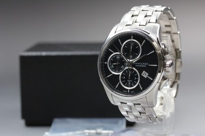 [Near MINT]  Hamilton JazzMaster Auto Chrono H325960 H32596131 Men's Watch JAPAN
