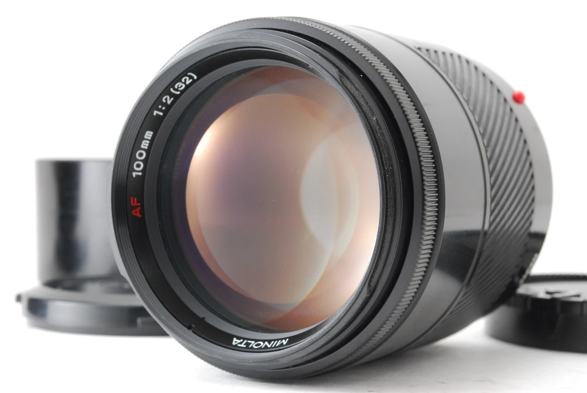 Minolta f/2 Camera Lenses 100mm Focal for sale | eBay