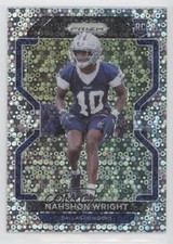 2021 Panini Prizm Rookie No Huddle Prizm Nahshon Wright #438 0p5x