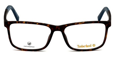 Timberland TB1589 Eyeglasses Men Dark Havana Rectangle 54mm New 100% Authentic