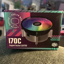 CoolerMaster I70C LGA1700 120mm CPU Fan Cooler RR-I7C7-18PA-R1 RGB, radiator