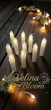 Battery Operated flameles LED Candle Lights Birthday- Wedding light Remote 10Pcs