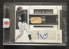 Luis Robert 2020 National Treasures Game Gear  Materials Signatures RC Auto /99