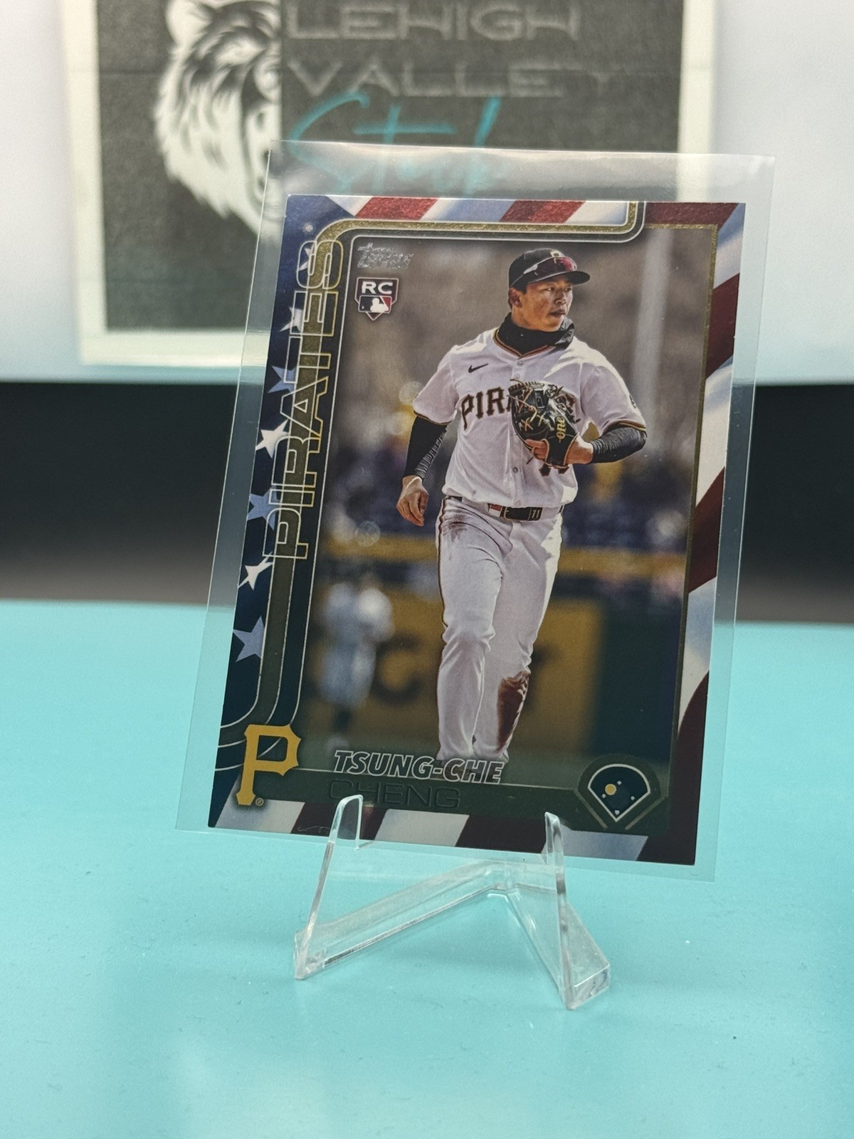 2025 Topps Update Series-Tsung-Che Cheng #US72 Independence Day /76 Pirates