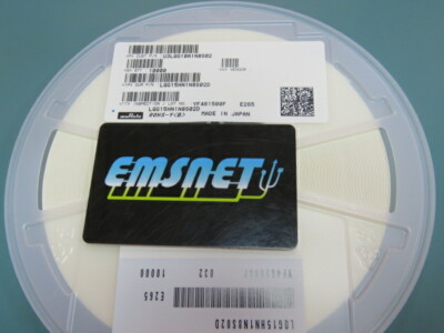 MURATA  LQG15HN1N8S02D Qty of 2000 per Lot Fixed Inductors 1.8 NH +-.3NH	 Unshie
