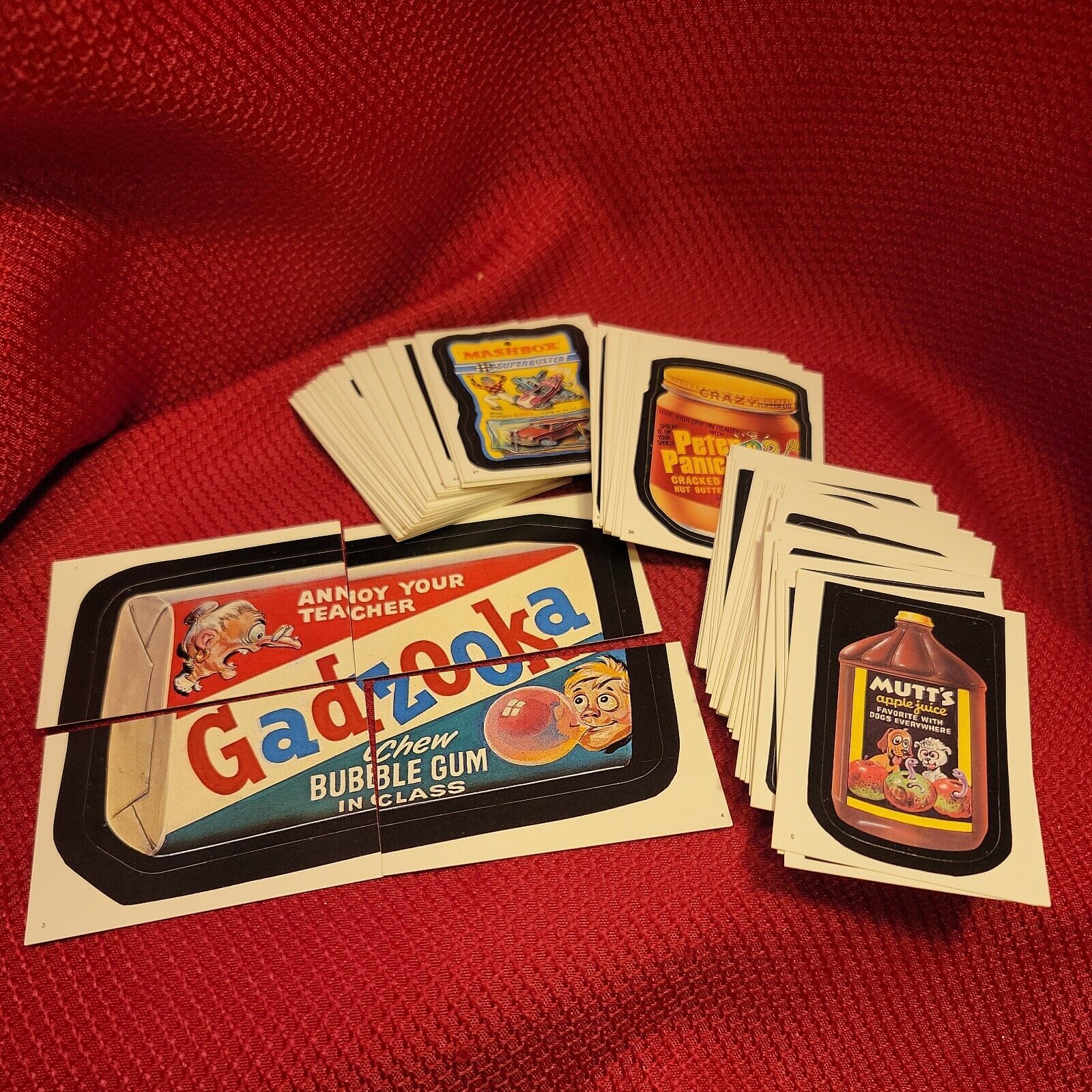 1986 BLUNDER BREAD Topps Wacky Packages Sticker 