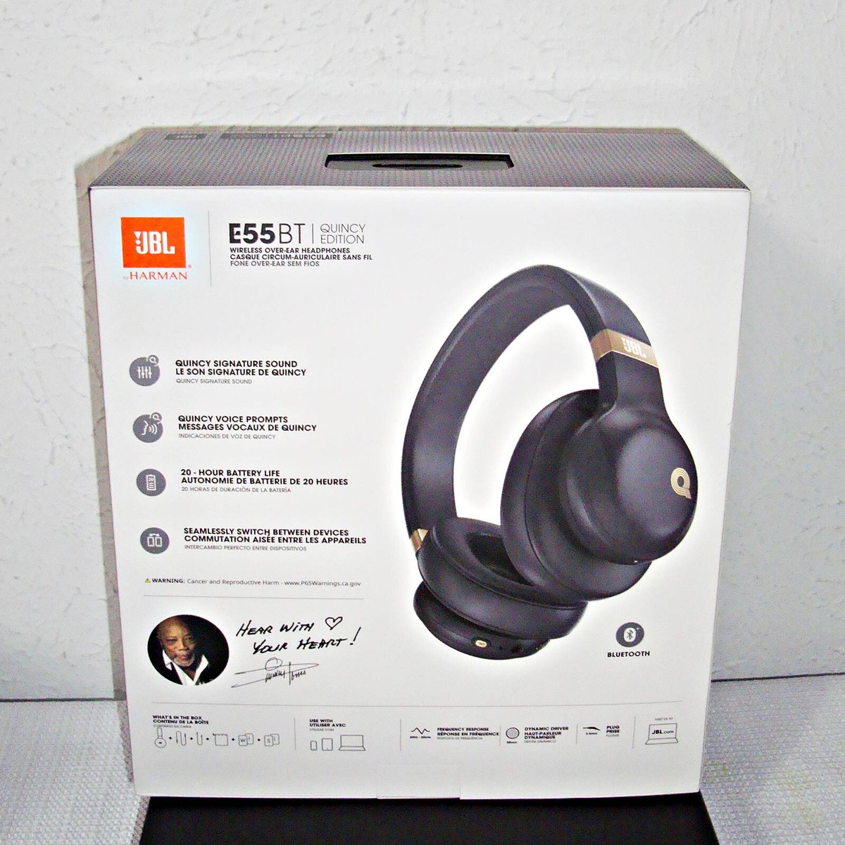 Jbl E55bt Quincy Jones Jbl Quincy Headphones E55bt Quincy Edition