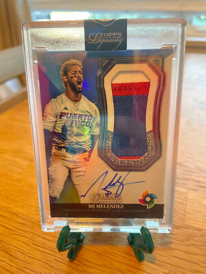 TOPPS DYNASTY MJ MELENDEZ auto ROOKEI