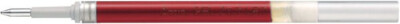 6x Pentel Liquid Gel-Nachfüllmine 0,35mm 0,7mm Metallspitze rot LR7-B NEU