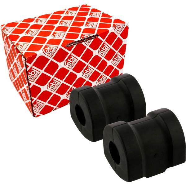 2X Febi 37935 Stabilisatorlager 23,5Mm Vorne FüR BMW 3 E36 Z3 1.6-1.9-image
