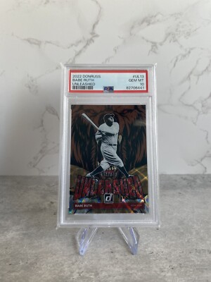 2022 Panini Donruss Babe Ruth Unleashed PSA 10 #UL 13 /999 POP 2